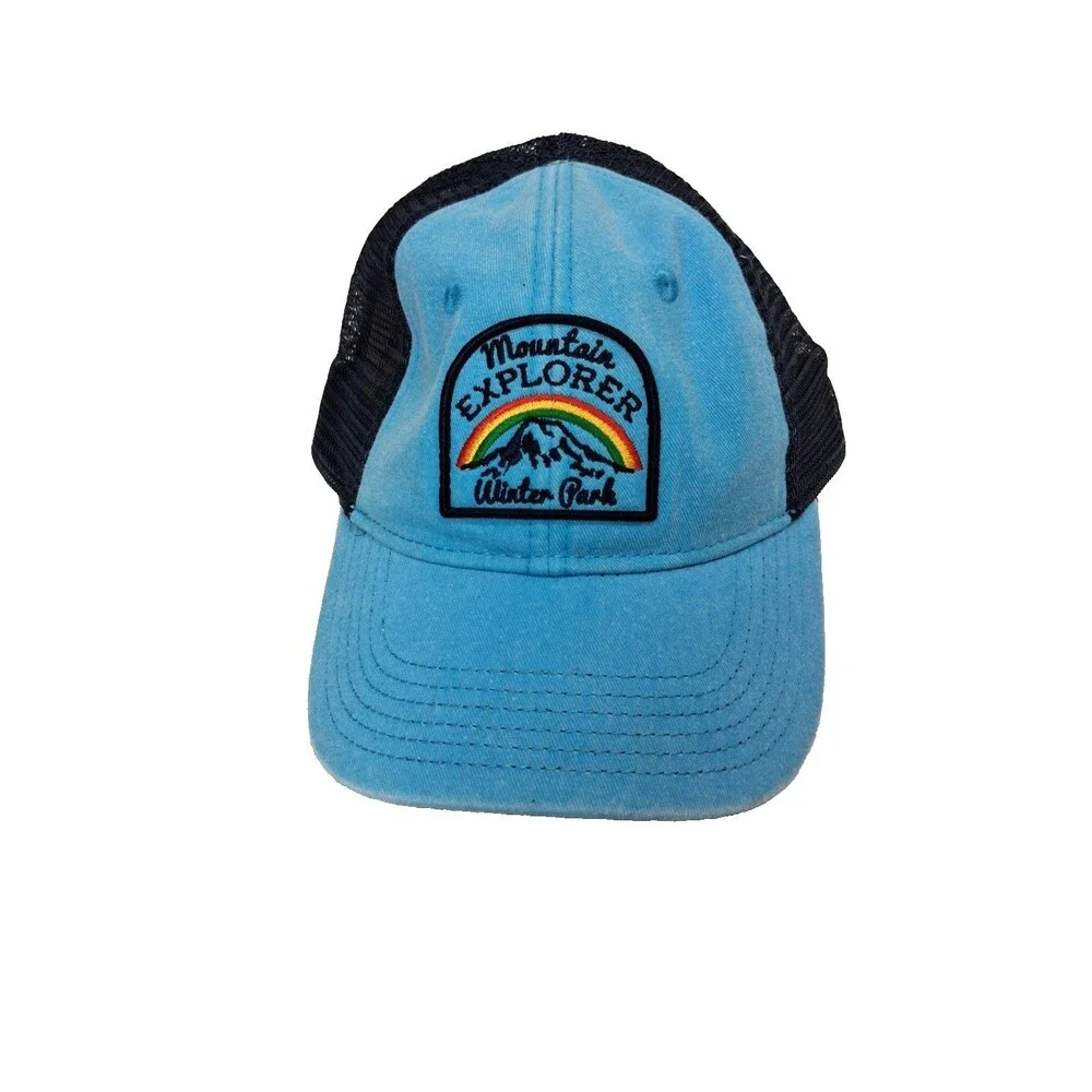 Winter Park Colorado Mountain Explorer Adjustable Unisex Trucker Hat